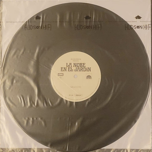 Ed Maverick – La Nube en el Jardin - LP Blanco y Negro