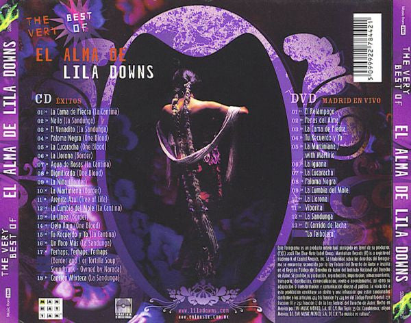 Lila Downs – The Very Best Of El Alma De Lila Downs - CD+DVD