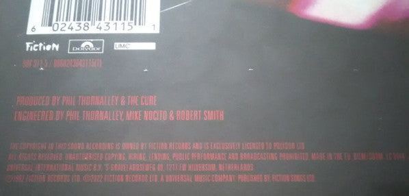 The Cure – Pornography RSD 2022 - Lp Picture Disc