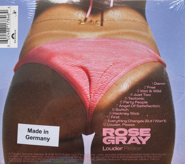 Rose Gray – Louder, Please - CD