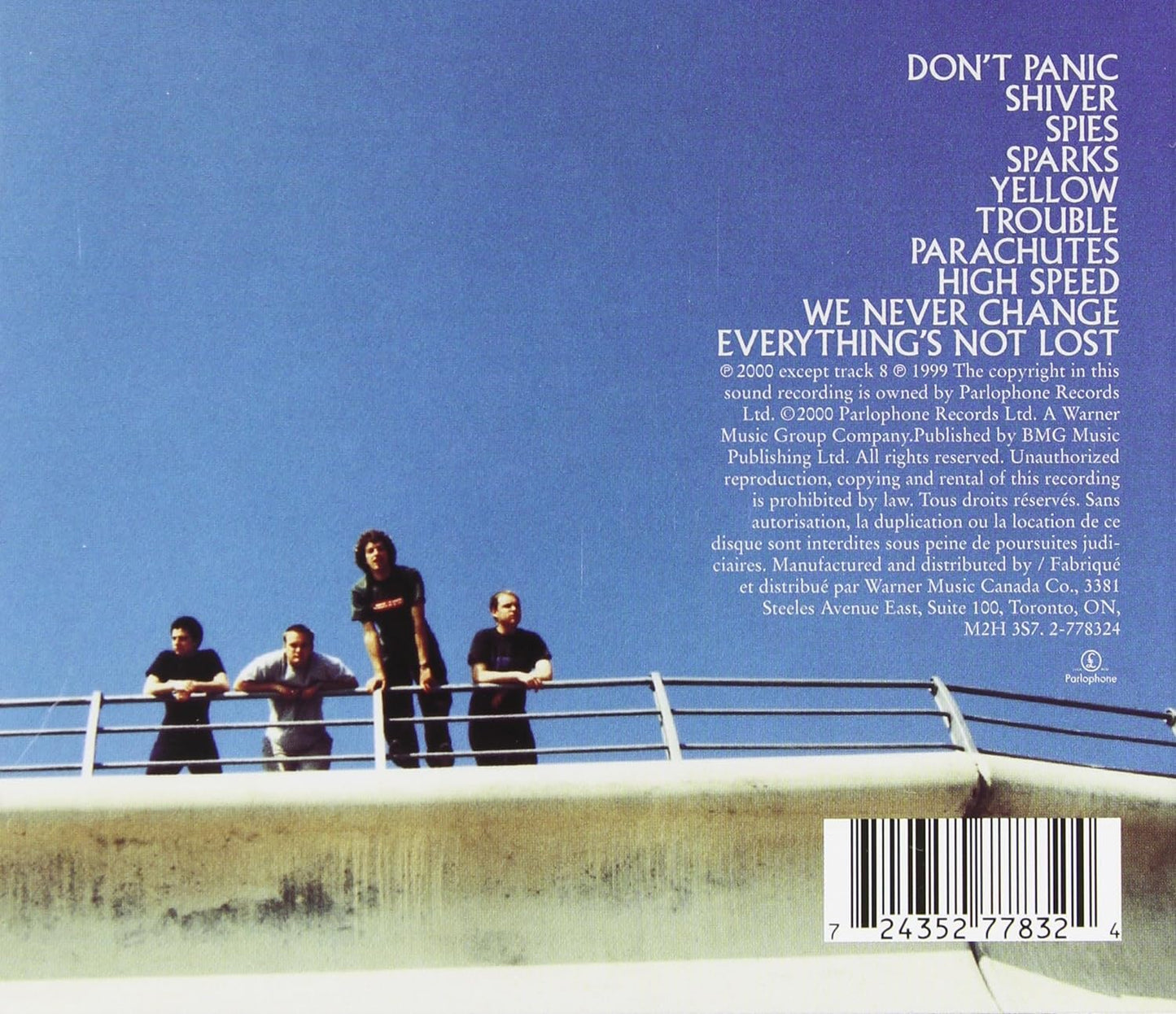 Coldplay - Parachutes - CD