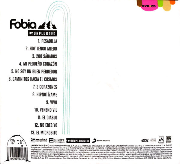 Fobia – MTV Unplugged - CD+DVD