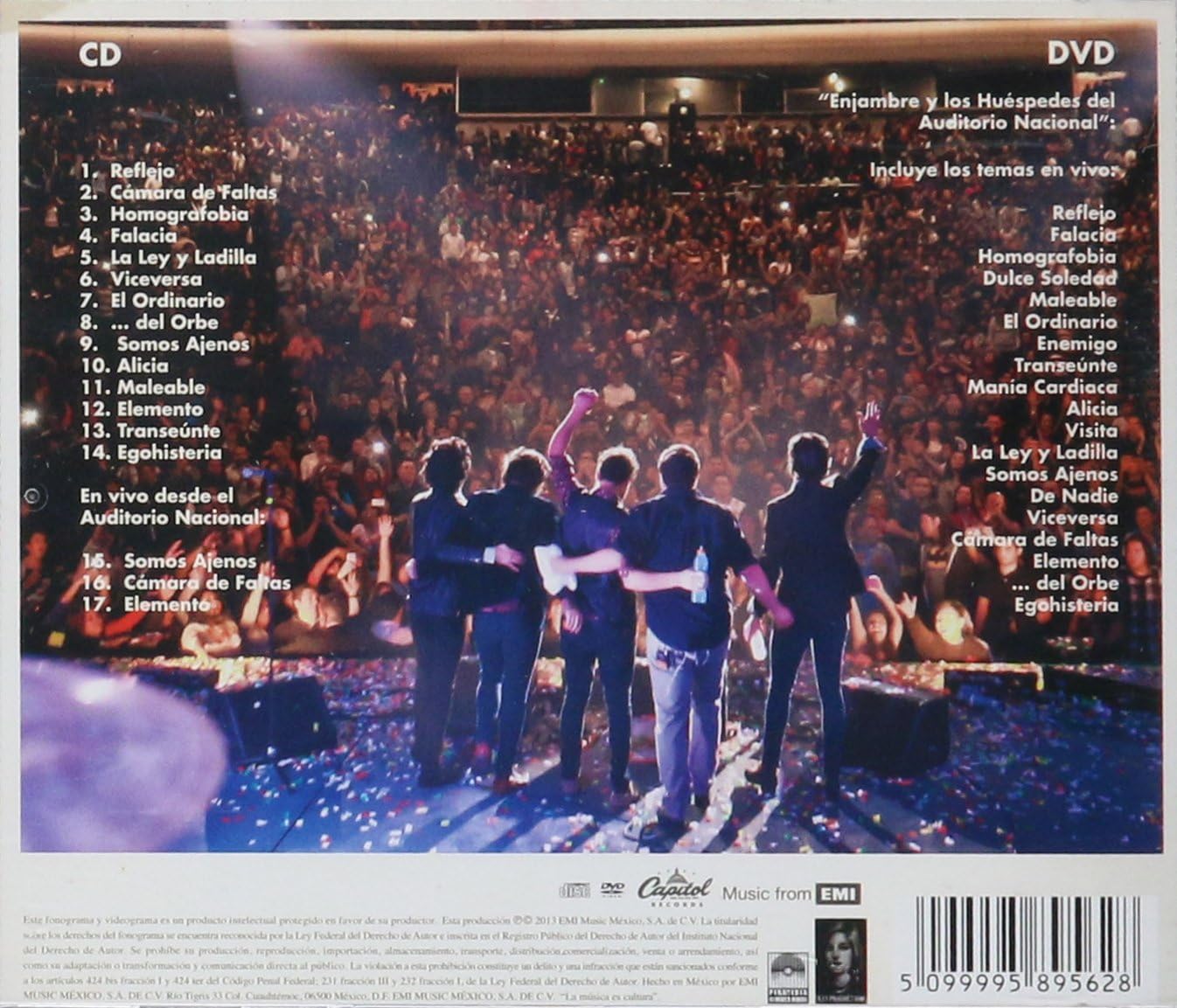 Enjambre - Huéspedes del Orbe CD+DVD
