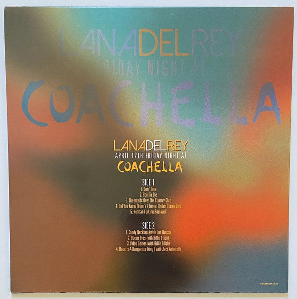 Lana Del Rey – Lana Del Rey Friday Night At Coachella - LP