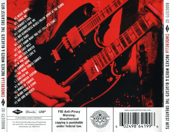 Cinderella – Rocked, Wired & Bluesed: The Greatest Hits - CD