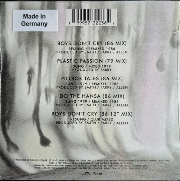 The Cure – Boys Don't Cry (86 Mix) - CD