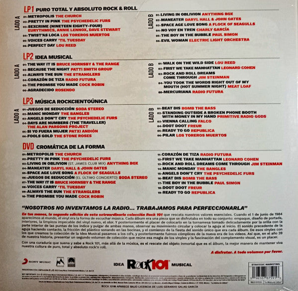 Various – Rock 101 - Idea Musical - LP