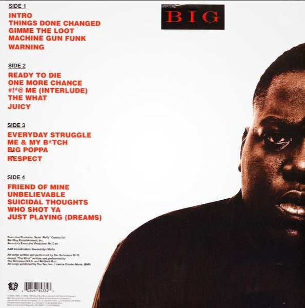 Notorious BIG – Ready To Die - LP