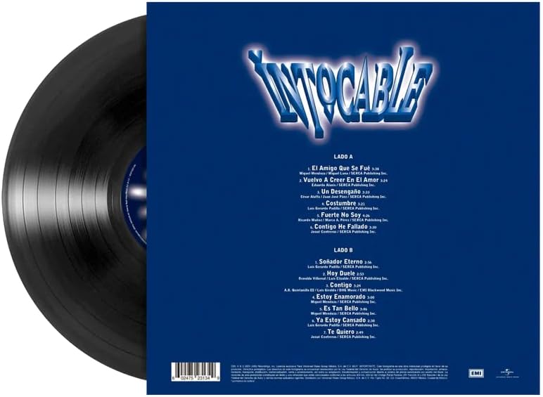 Intocable - Contigo - LP