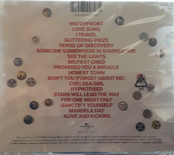 Simple Minds – 40: The Best Of 1979-2019 - CD