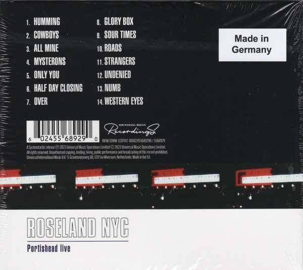 Portishead – Roseland NYC Live 25Th Anniversary - CD