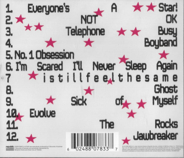 5 Seconds Of Summer – Everyone's A Star! - CD
