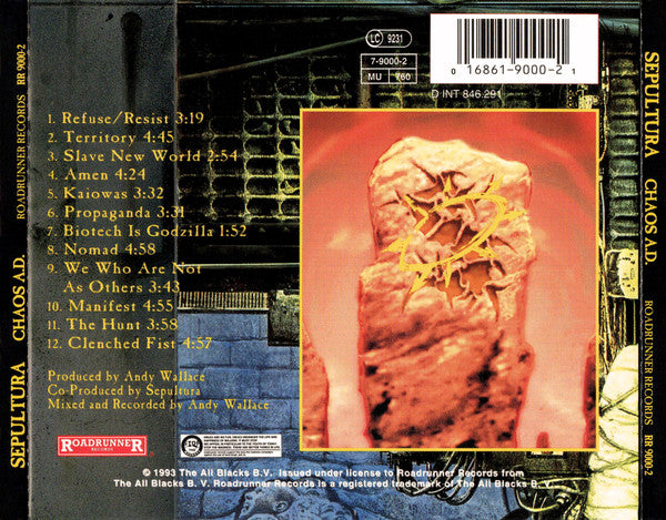 Sepultura – Chaos A.D. - CD