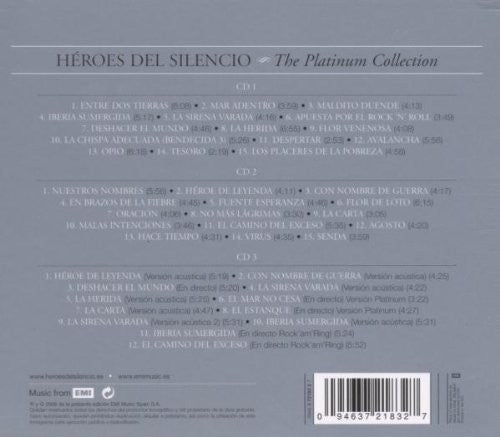 Heroes Del Silencio - The Platinum Collection 3 CDS