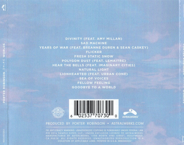 Porter Robinson – Worlds - CD