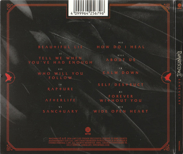 Evanescence – Sanctuary - CD Portada Lenticular