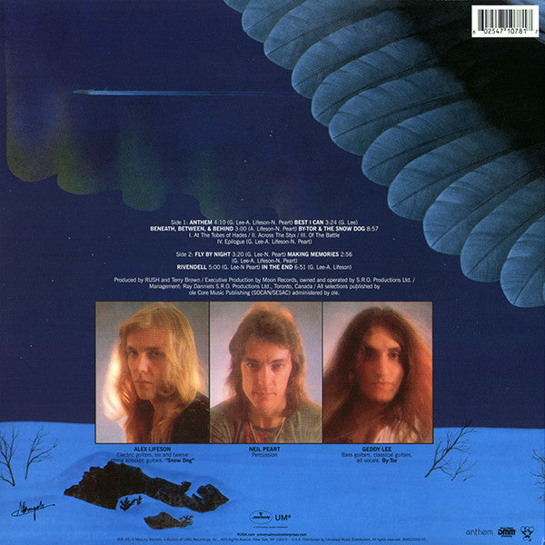 Rush – Fly By Night - LP
