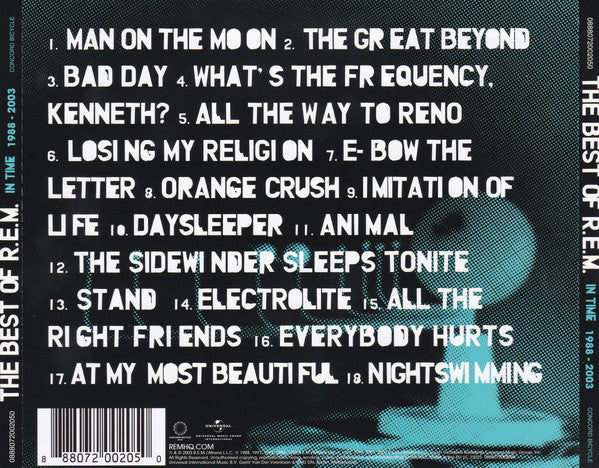 R.E.M. – In Time (The Best Of R.E.M. 1988-2003) - CD