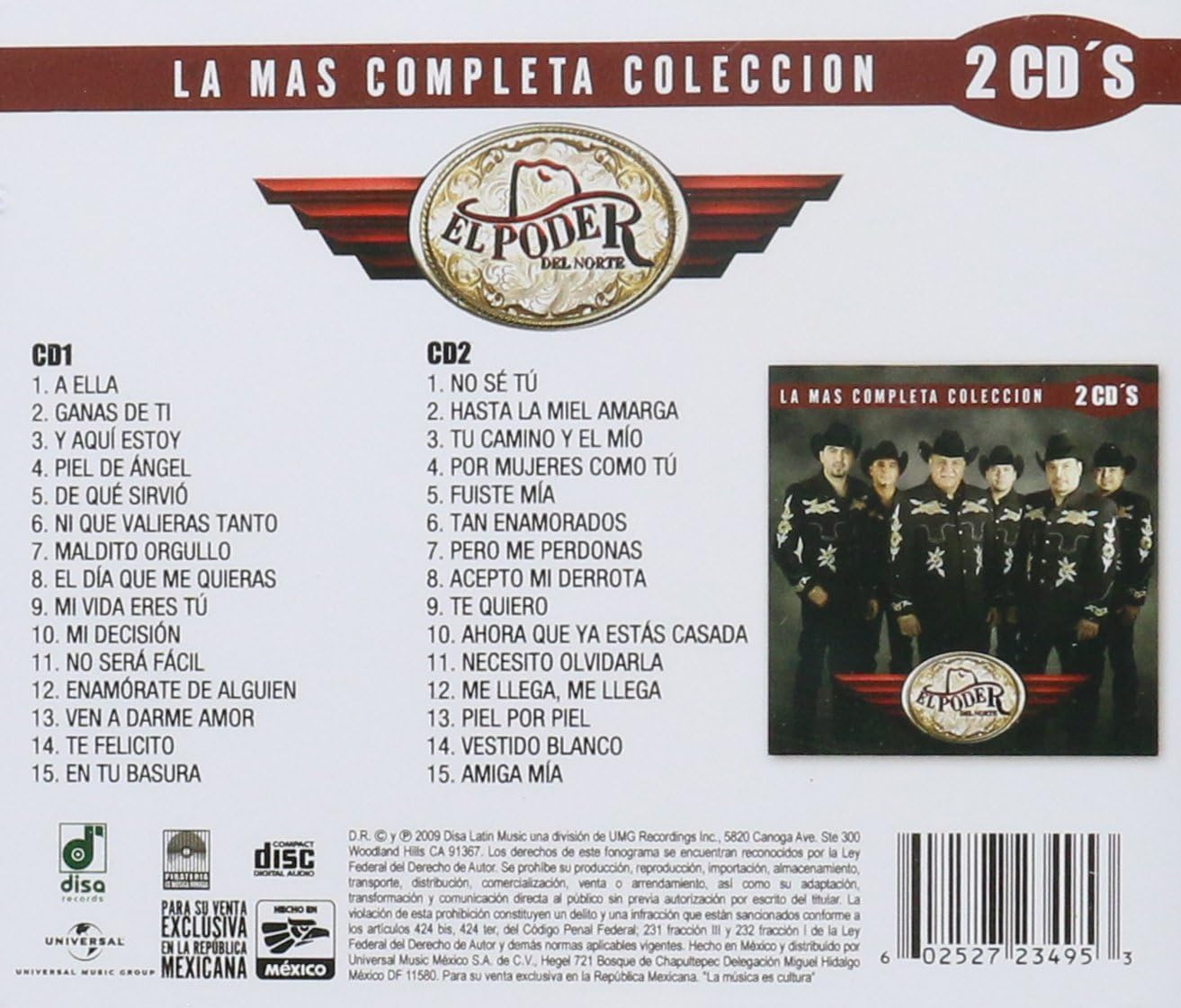 El Poder Del Norte – La Mas Completa Coleccion CD