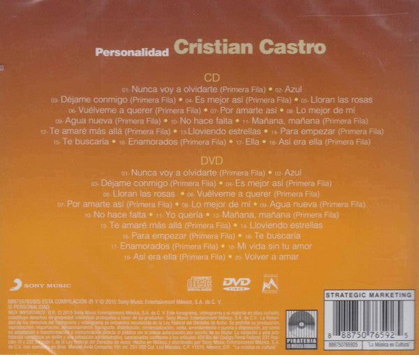 Cristian Castro – Cristian Castro - CD+DVD