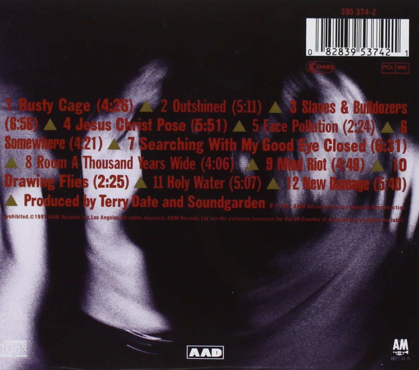 Soundgarden – Badmotorfinger CD