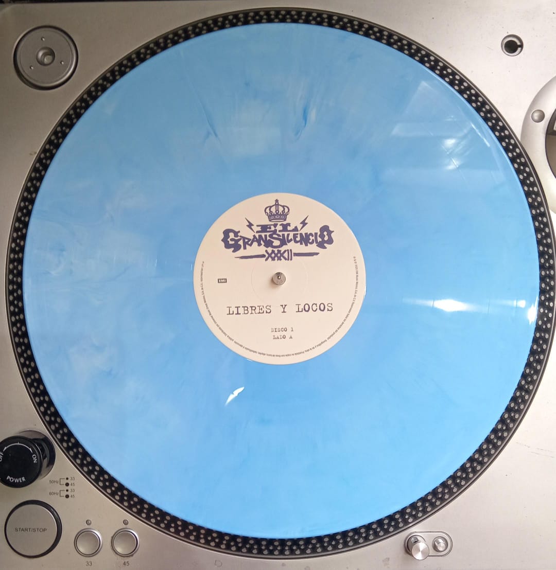 EL Gran Silencio - Libres y Locos - LP Azul