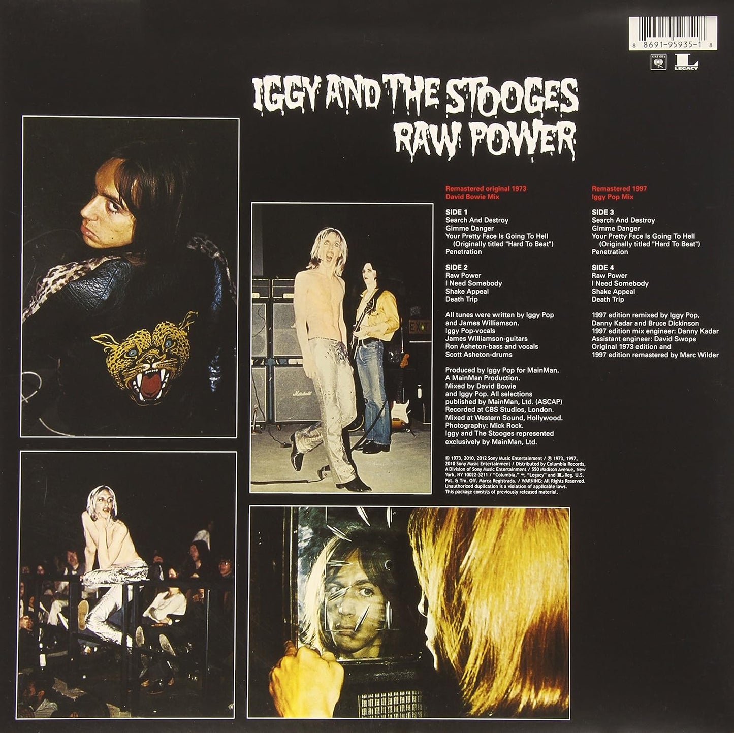 Iggy And The Stooges – Raw Power LP