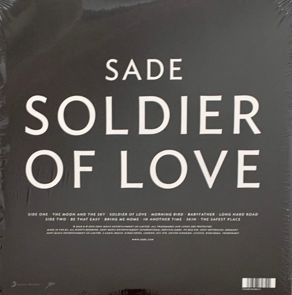 Sade – Soldier Of Love - LP