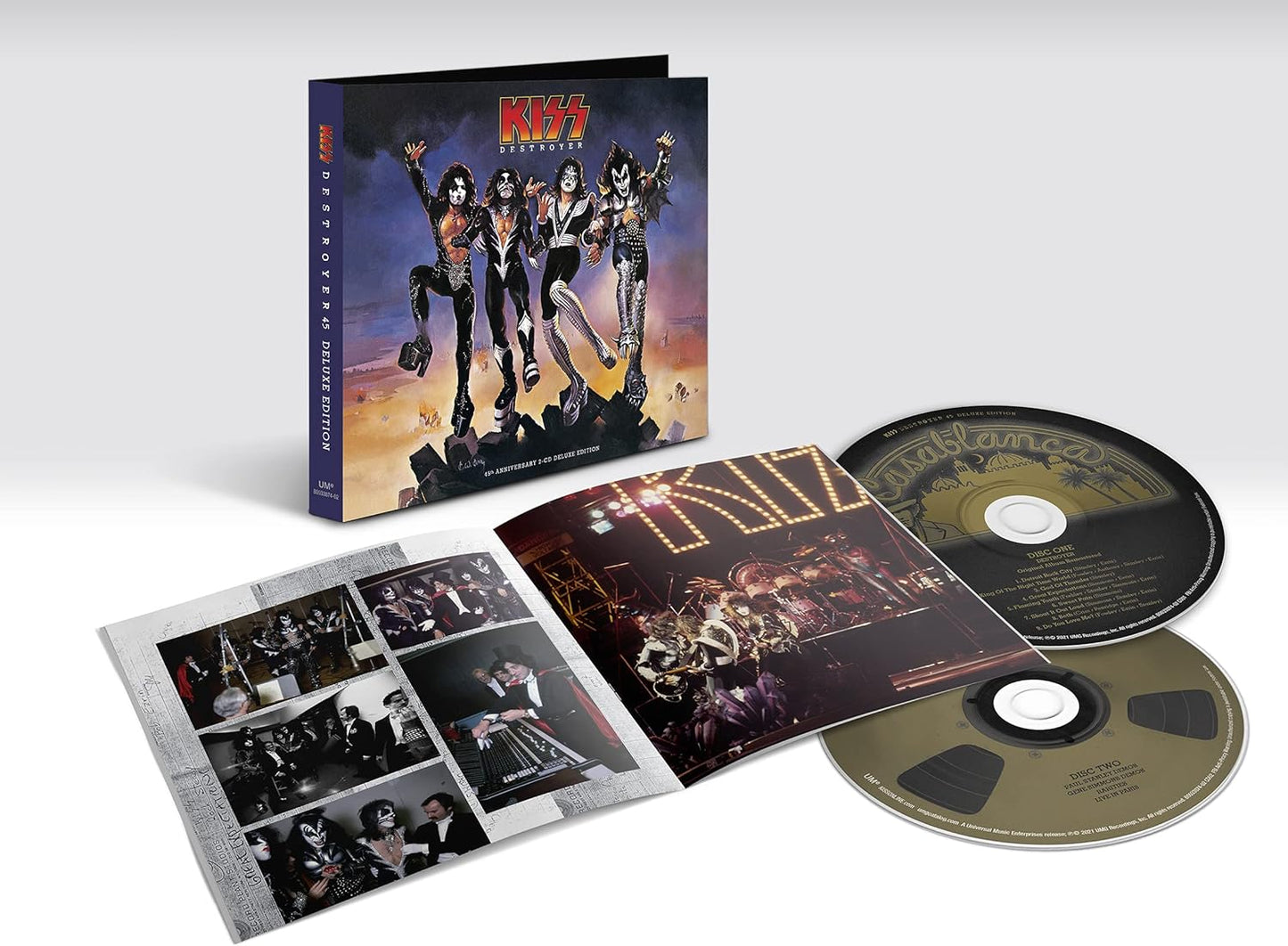 Kiss - DestroyerDestroyer 45th Anniversary Dlx 2 CD
