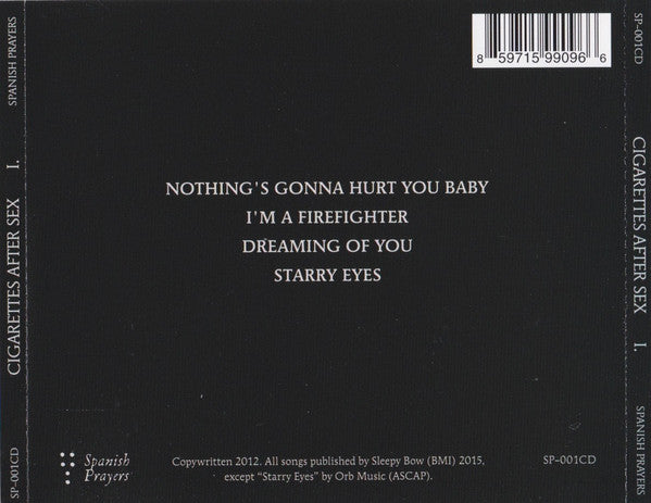 Cigarettes After Sex – I. CD