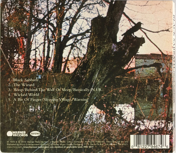 Black Sabbath – Black Sabbath - CD