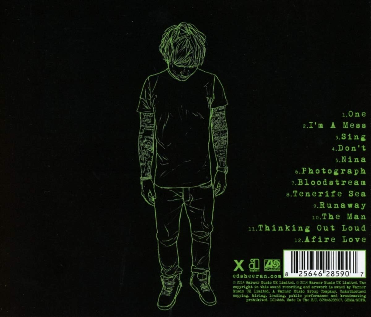 Ed Sheeran – X CD