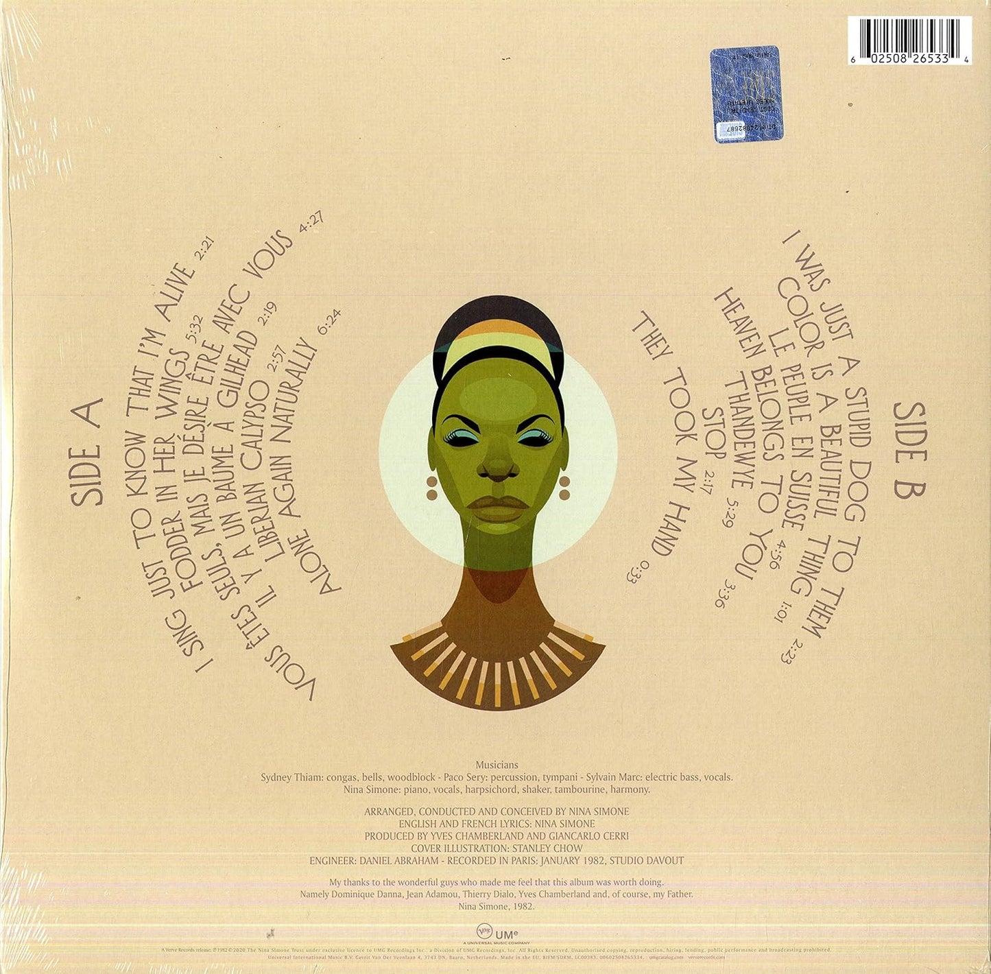 Nina Simone – Fodder On My Wings LP