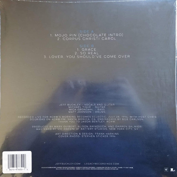 Jeff Buckley – Live At KCRW: Morning Becomes Eclectic RSD 2019 - LP