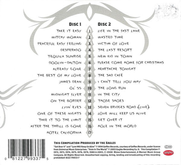 Eagles – The Complete Greatest Hits - CD