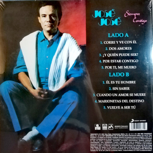 José José – Siempre Contigo LP Azul