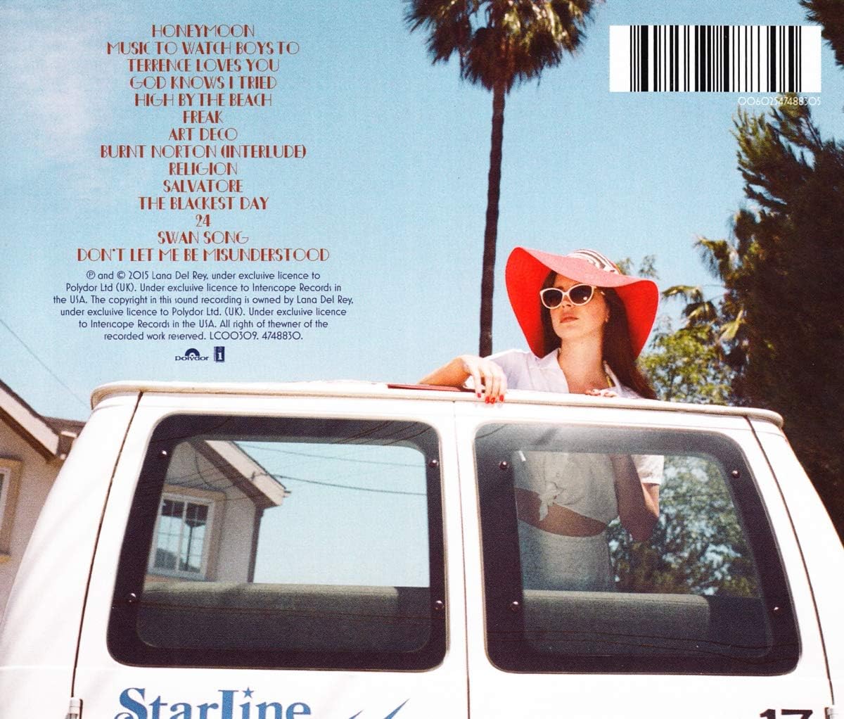 Lana Del Rey - Honeymoon - CD