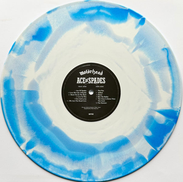 Motörhead – Ace Of Spades - LP Azul/Blanco