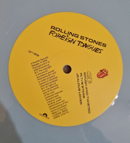 Rolling Stones – Foreign Tongues - LP Blue Exclusive