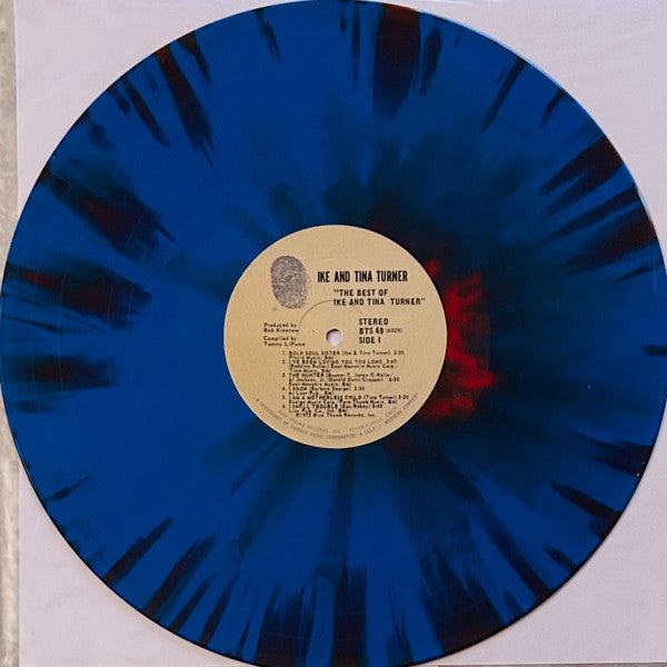 Ike & Tina Turner – The Best Of Ike And Tina Turner - LP Azul/Rojo