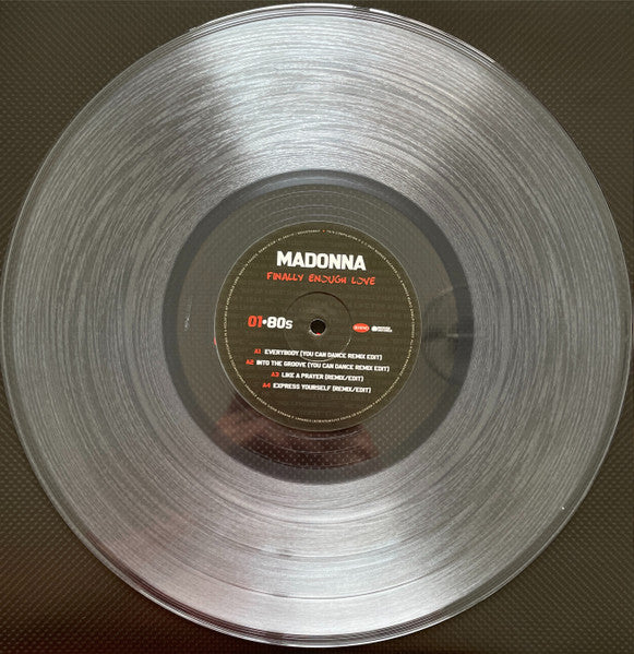 Madonna – Finally Enough Love - LP Clear