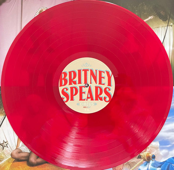 Britney Spears – Circus - Lp Rojo