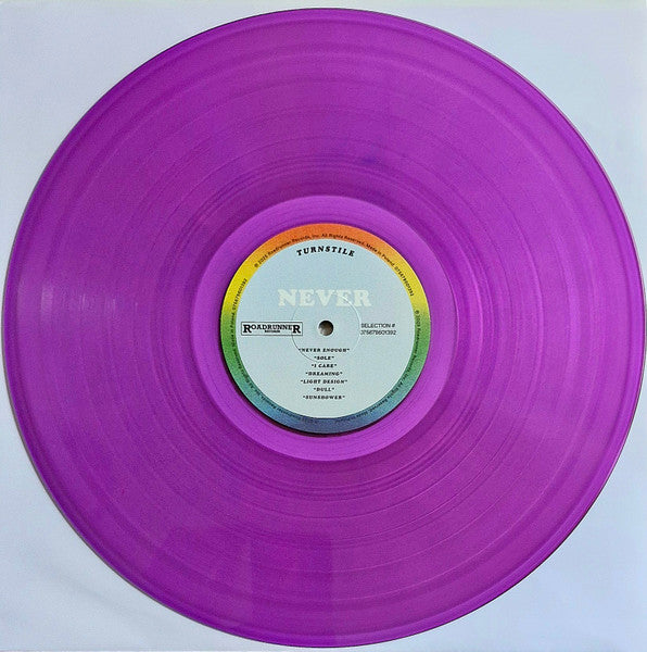 Turnstile – Never Enough - LP Periwinkle Translucent