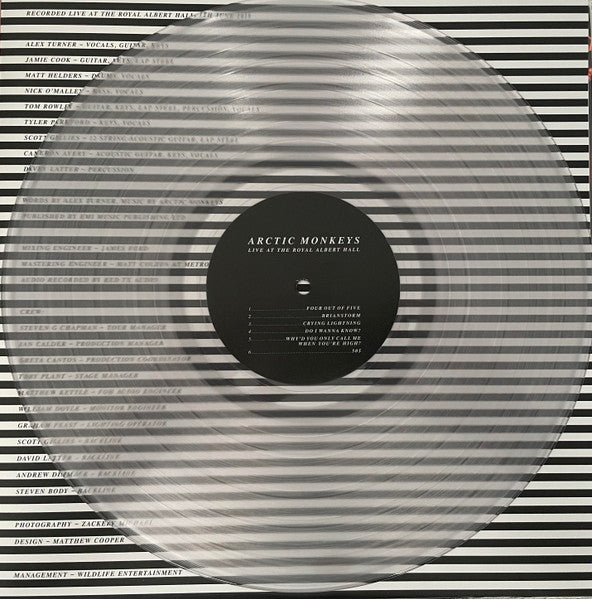 Arctic Monkeys – Live At The Royal Albert Hall - LP Transparente