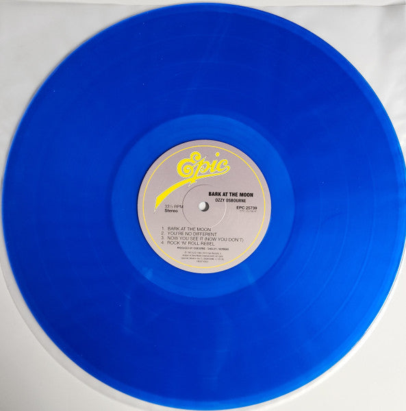 Ozzy Osbourne – Bark At The Moon - LP Azul