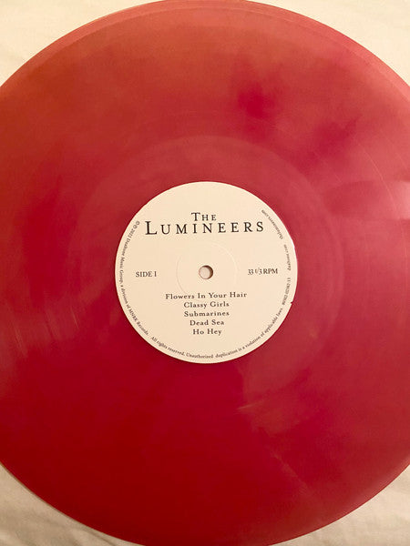The Lumineers – The Lumineers - 10 Year Anniversary Edition - LP Rojo