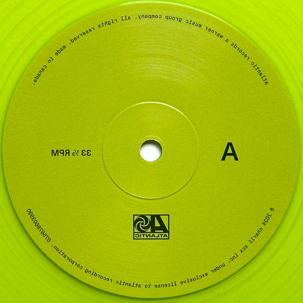 Charli XCX – Brat And It's Completely Different - LP Verde