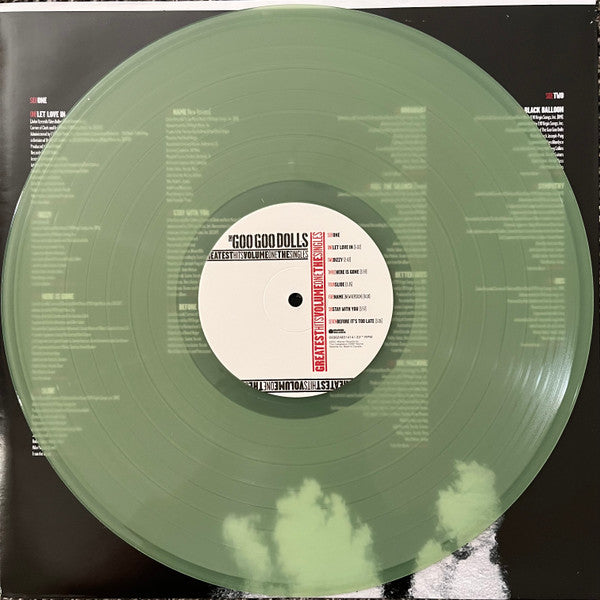The Goo Goo Dolls – Greatest Hits Volume One: The Singles - LP Coke Bottle Clear