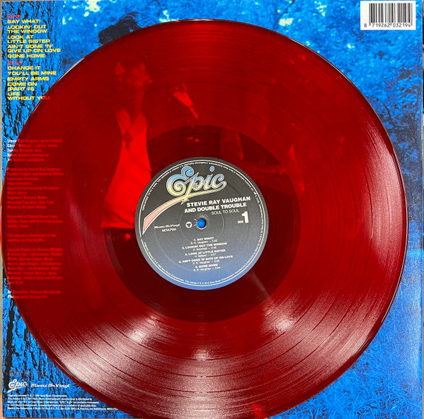 Stevie Ray Vaughan & Double Trouble – Soul To Soul - LP Rojo