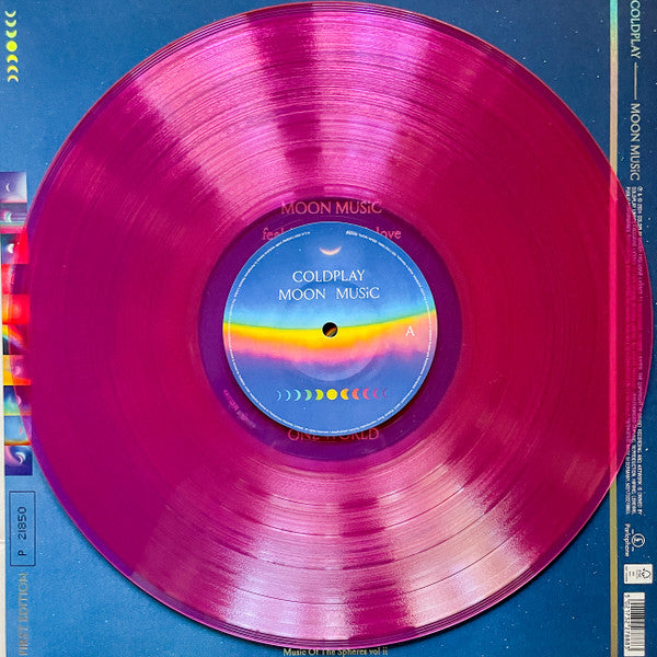 Coldplay – Moon Music - LP Rosa Translucido